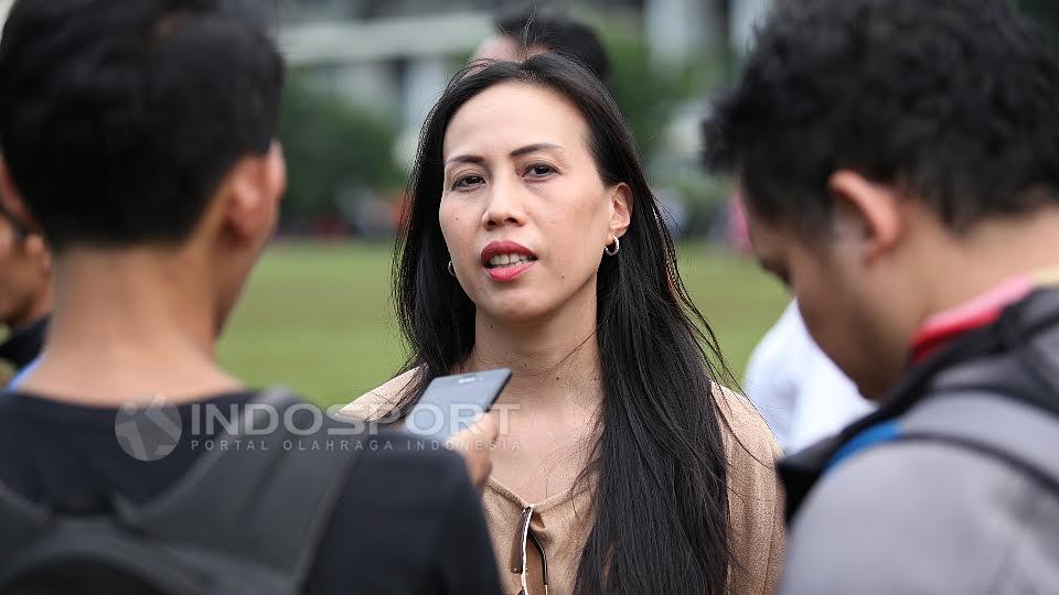 Ketum Asprov DKI, Vivin Cahyani Sungkono.